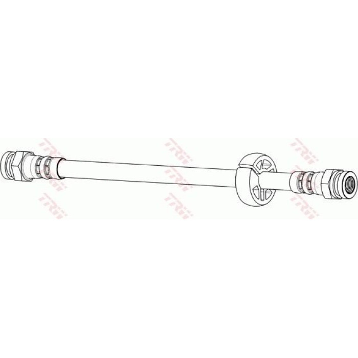 TRW Bremsschlauch Hinterachse PHA225 TRW Bremsschlauch Hinterachse PHA225