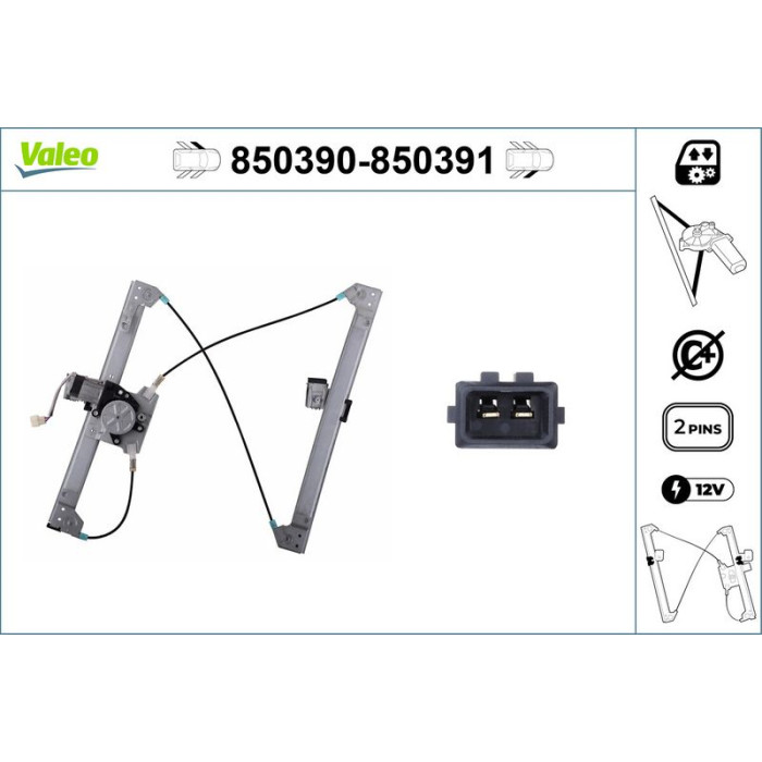 VALEO 850390 Fensterheber VALEO 850390 Fensterheber