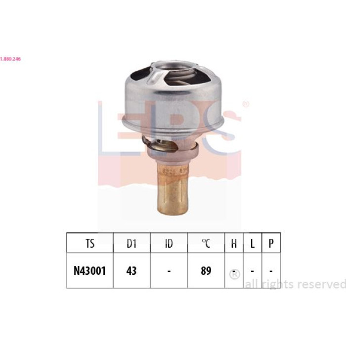 EPS Thermostat 1.880.246 EPS Thermostat 1.880.246