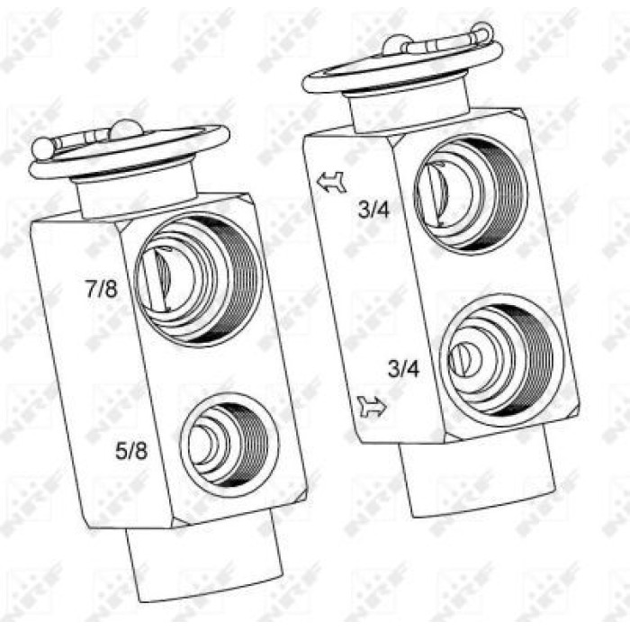 NRF Ventil 38392 NRF Ventil 38392
