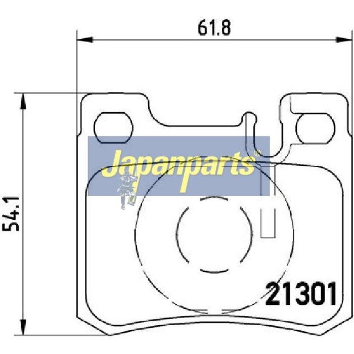 Japanparts Bremsbeläge PP-0510AF