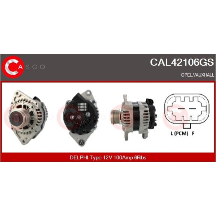 CASCO Generator CAL42106GS CASCO Generator CAL42106GS