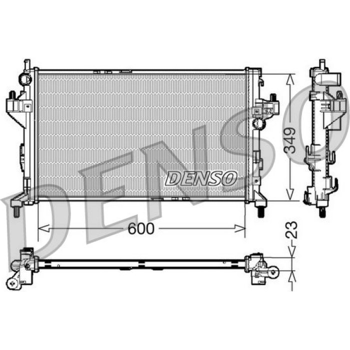 Denso Motorkühler DRM20045