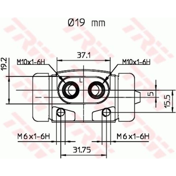 TRW Radbremszylinder BWD189 TRW Radbremszylinder BWD189