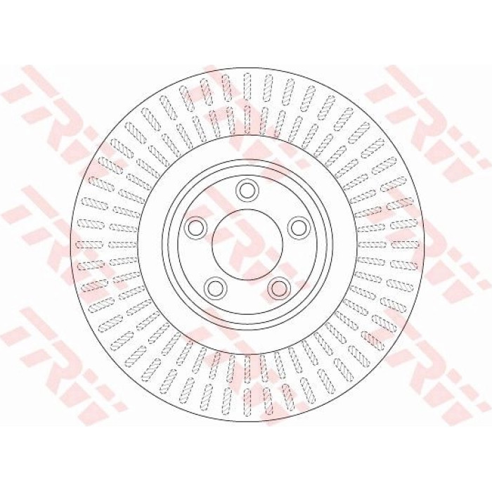 TRW Bremsscheibe Vorderachse DF6146S TRW Bremsscheibe Vorderachse DF6146S