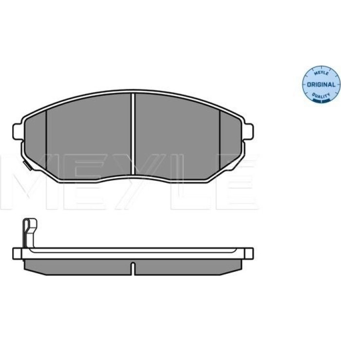 MEYLE Bremsbelagsatz Kia Sorento 02- Mit Sensor 025 240 9217/W MEYLE Bremsbelagsatz Kia Sorento 02- Mit Sensor 025 240 9217/W