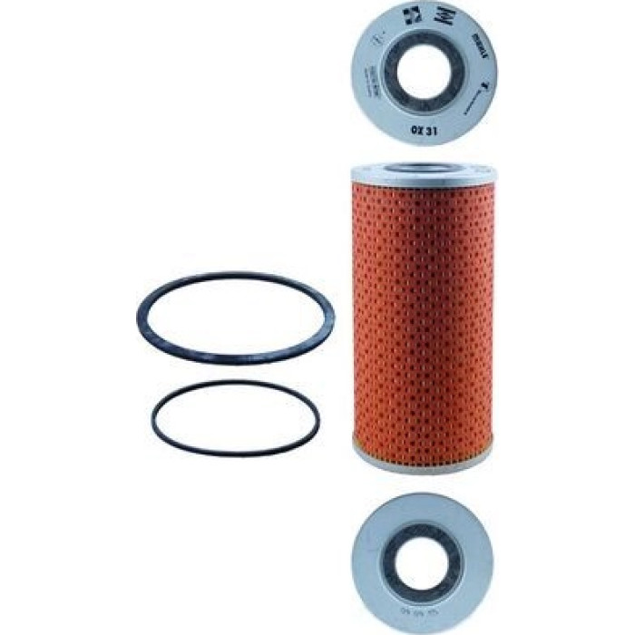 OX 31D MAHLE Ölfilter OX 31D, Filtereinsatz, Höhe 196 mm – OE Nummer 1901599 - l OX 31D MAHLE Ölfilter OX 31D, Filtereinsatz, Höhe 196 mm – OE Nummer 1901599 - l