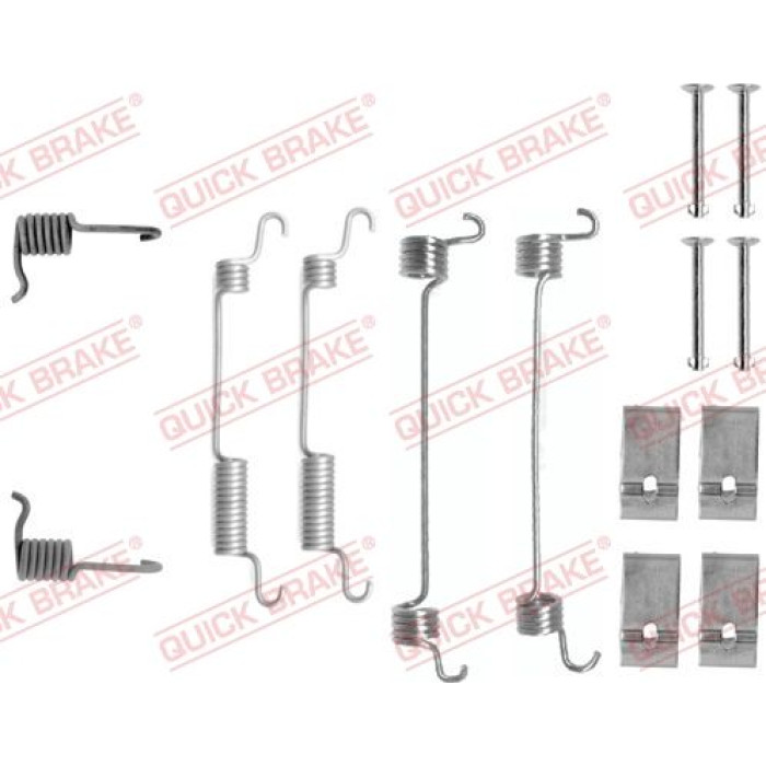 Quick Brake Zubehörsatz für Bremsbacken 105-0735 Quick Brake Zubehörsatz für Bremsbacken 105-0735
