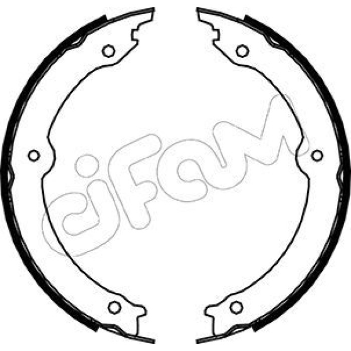 CIFAM Bremsbackensatz, Feststellbremse 153-451 CIFAM Bremsbackensatz, Feststellbremse 153-451