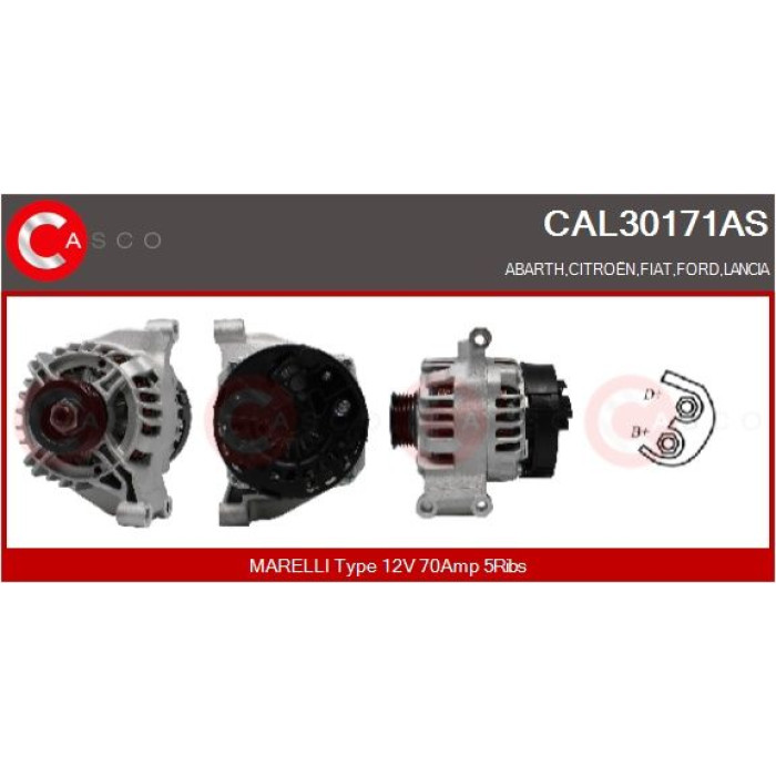 CASCO Generator CAL30171AS CASCO Generator CAL30171AS