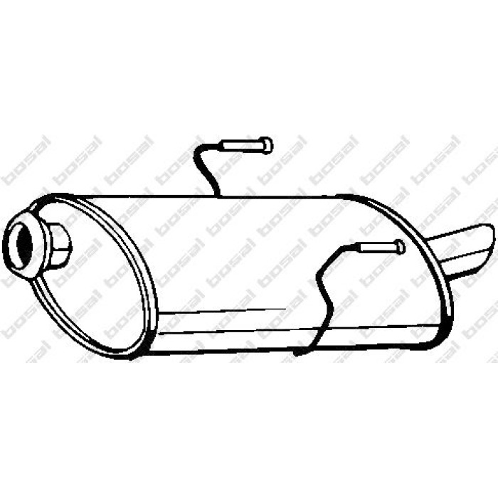 Bosal Schalldämpfer 190-275