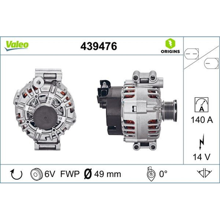 Valeo Lichtmaschine 439476