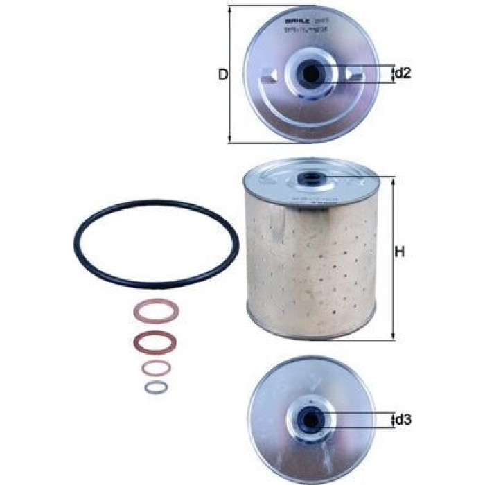 Mahle Original Ölfilter OX 85D