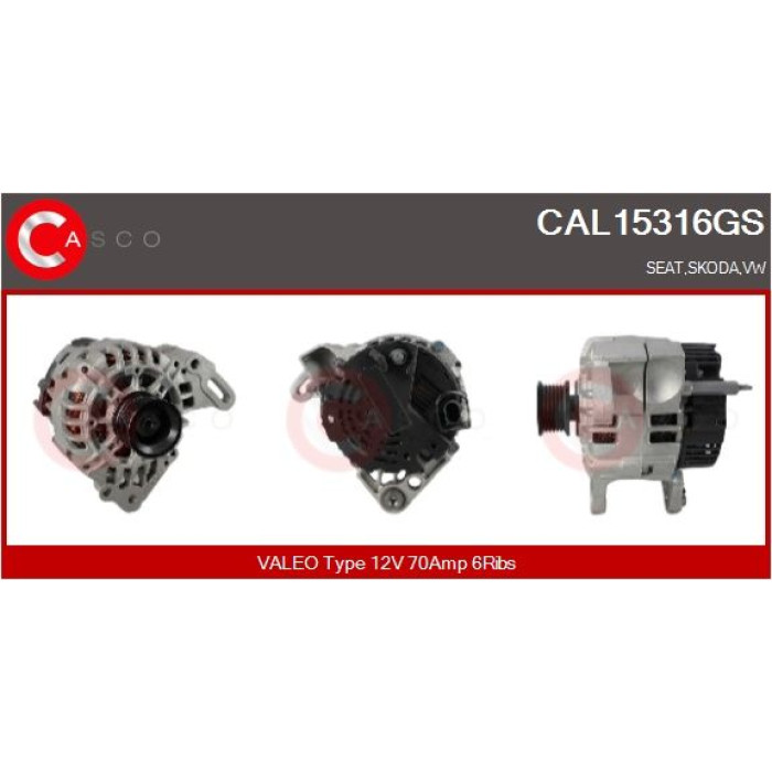 CASCO Generator CAL15316GS CASCO Generator CAL15316GS