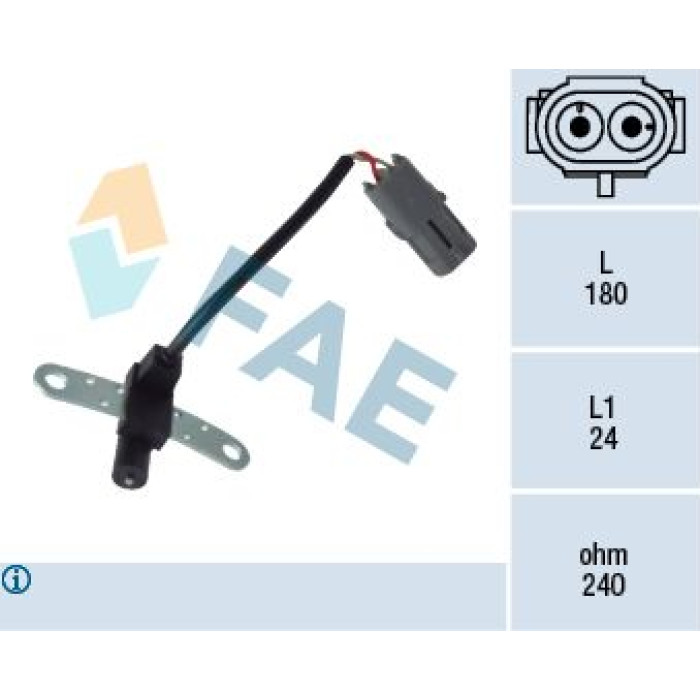 FAE Impulsgeber, Kurbelwelle 79144 FAE Impulsgeber, Kurbelwelle 79144
