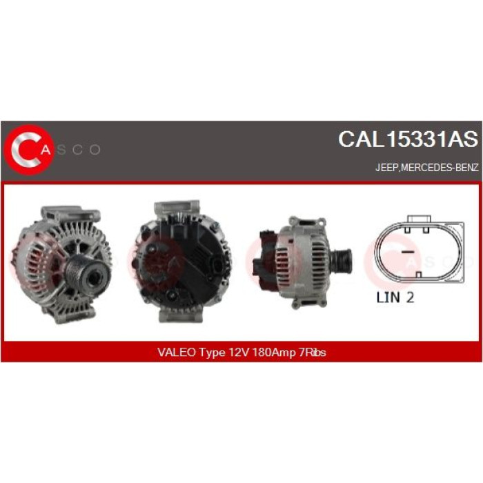 CASCO Generator CAL15331AS CASCO Generator CAL15331AS