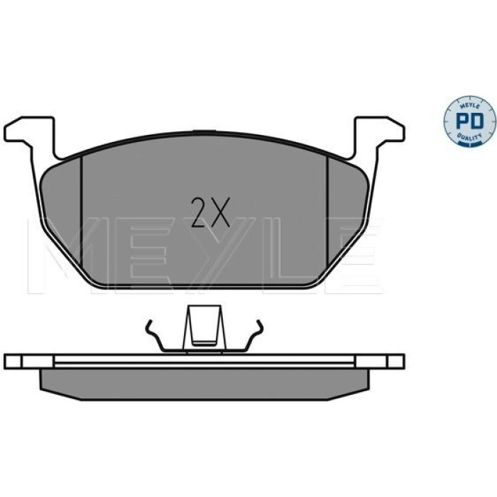 025 220 3517/PD MEYLE Bremsbelagsatz VW Golf 1.2-2.5 12 025 220 3517/PD MEYLE Bremsbelagsatz VW Golf 1.2-2.5 12