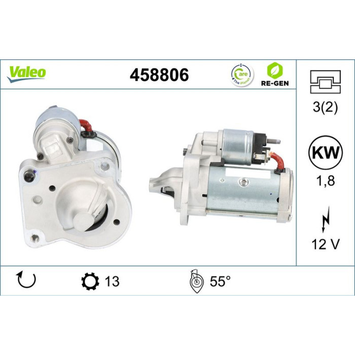 Valeo Anlasser 458806 Valeo Anlasser 458806