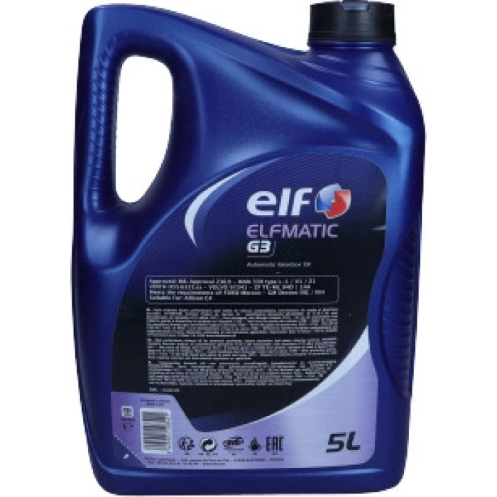 Elf Elfmatic G3 Automatikgetriebeöl 5 Liter 213855 Elf Elfmatic G3 Automatikgetriebeöl 5 Liter 213855