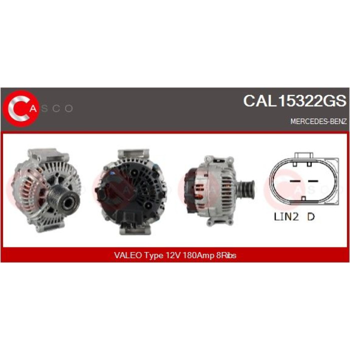CASCO Generator CAL15322GS CASCO Generator CAL15322GS