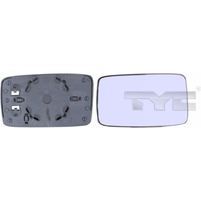 TYC Spiegelglas für Außenspiegel rechts konvex 337-0003-1 OE Nummer 1H1857522 - l TYC Spiegelglas für Außenspiegel rechts konvex 337-0003-1 OE Nummer 1H1857522 - l