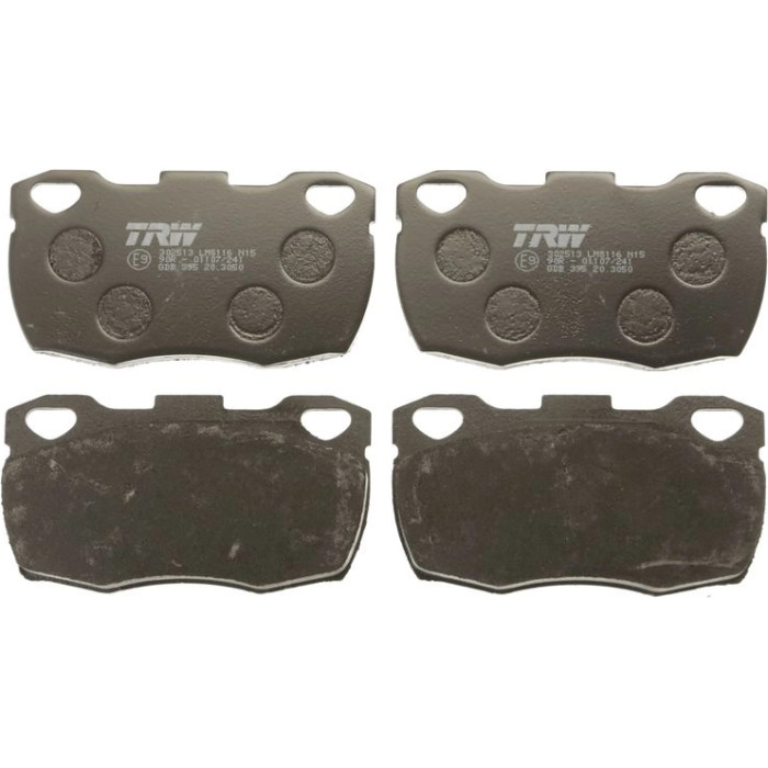 TRW Bremsbelagsatz Land Rover Defender 90- GDB395 TRW Bremsbelagsatz Land Rover Defender 90- GDB395