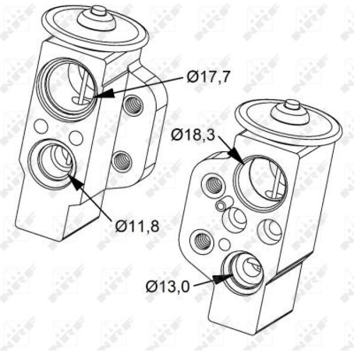 NRF Ventil 38476 NRF Ventil 38476