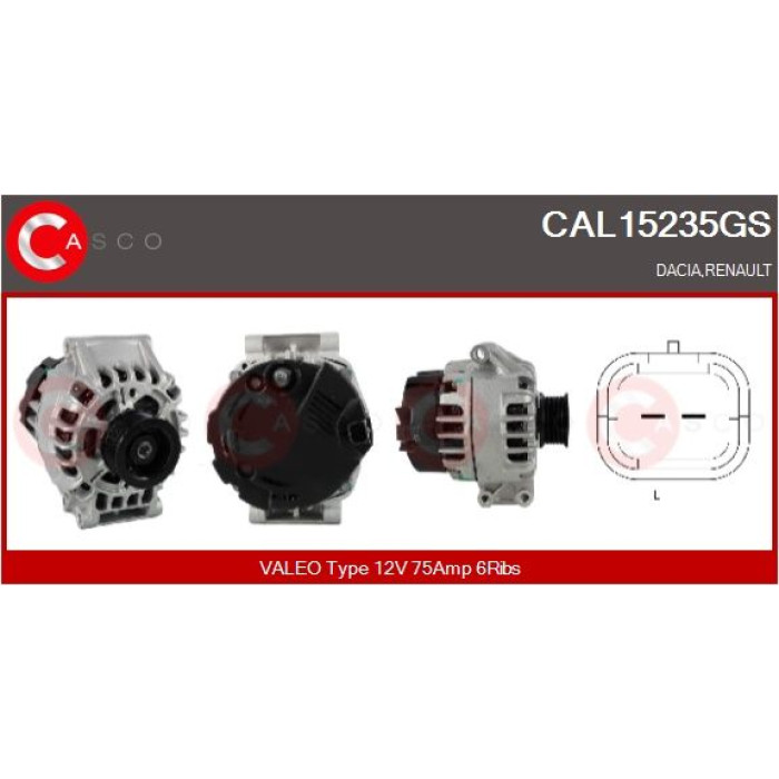 CASCO Generator CAL15235GS CASCO Generator CAL15235GS