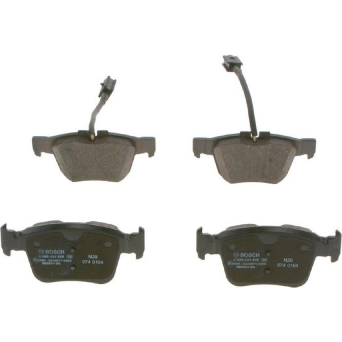 0 986 424 848 Bosch Bremsbelagsatz 0 986 424 848 0 986 424 848 Bosch Bremsbelagsatz 0 986 424 848