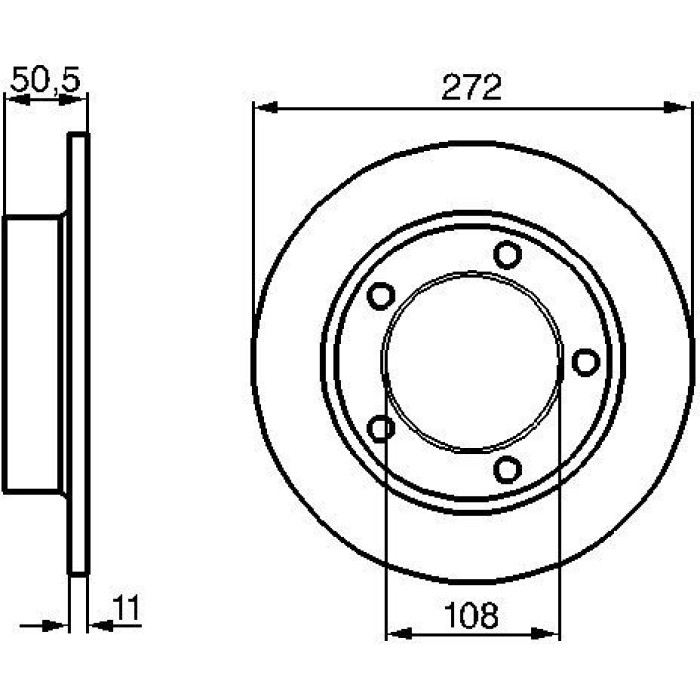 Bosch Bremsscheibe Vorderachse 0 986 478 746 Bosch Bremsscheibe Vorderachse 0 986 478 746
