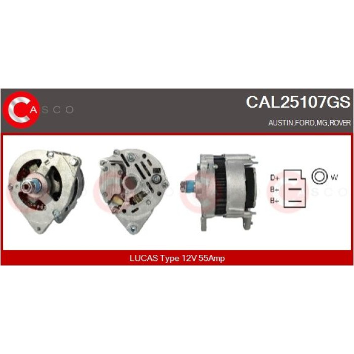 CASCO Generator CAL25107GS CASCO Generator CAL25107GS