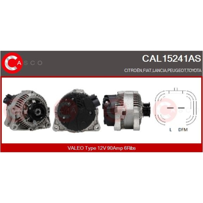 CASCO Generator CAL15241AS CASCO Generator CAL15241AS
