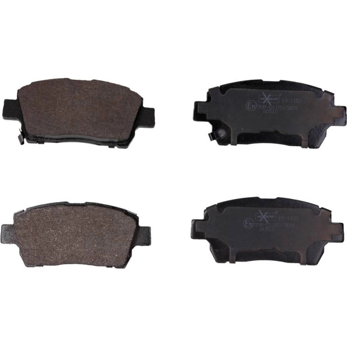19-1153 MAXGEAR Bremsbelagsatz 19-1153 Toyota Corolla 02-/Yaris 99-/Prius 00 19-1153 MAXGEAR Bremsbelagsatz 19-1153 Toyota Corolla 02-/Yaris 99-/Prius 00