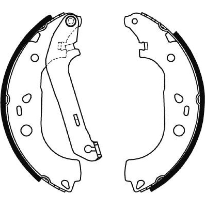 TRW Bremsbacken GS8471