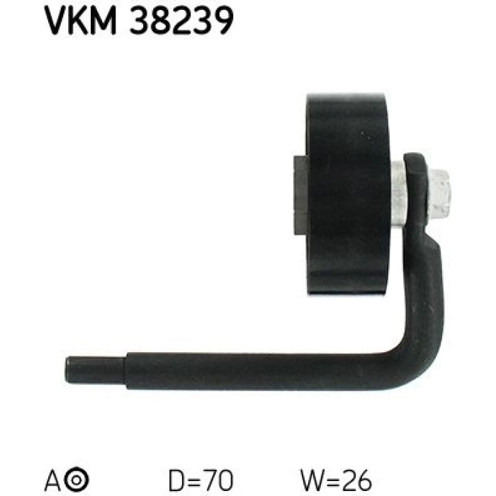 SKF Keilrippenriemen-Spannrolle VKM 38239 SKF Keilrippenriemen-Spannrolle VKM 38239