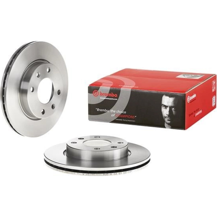Brembo Bremsscheibe Vorderachse 09.3125.10 Brembo Bremsscheibe Vorderachse 09.3125.10