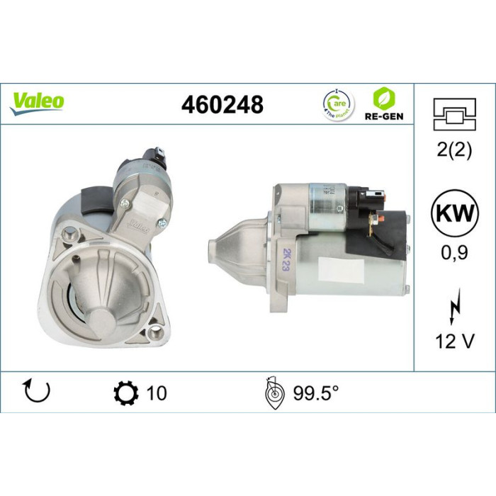 Valeo Anlasser 460248 Valeo Anlasser 460248