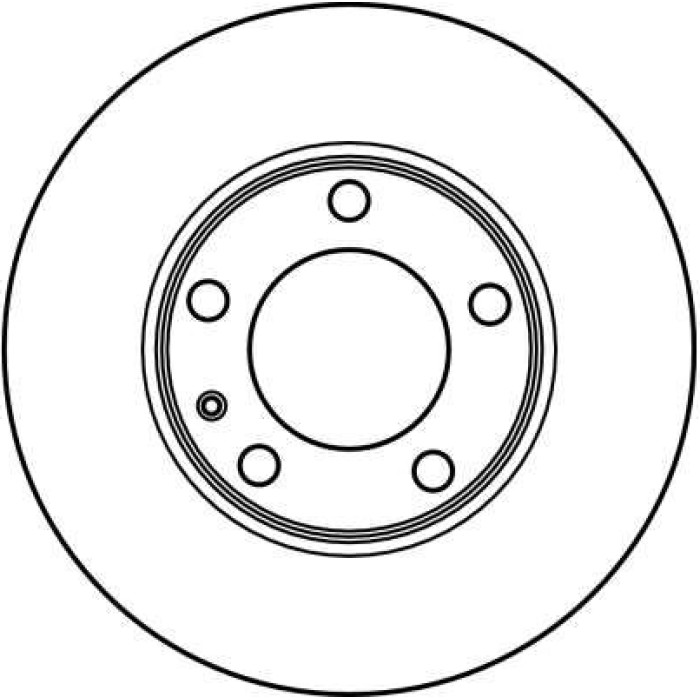 TRW Bremsscheibe DF2553