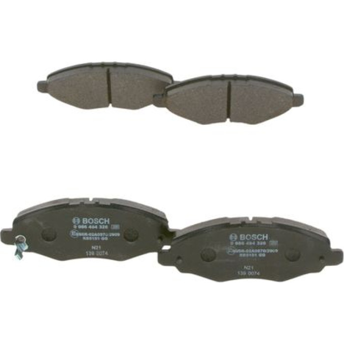 Bosch Bremsbelagsatz 0 986 494 326 Bosch Bremsbelagsatz 0 986 494 326