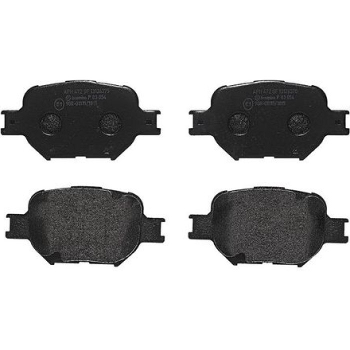 P 83 054 Brembo Prime Bremsbelagsatz Vorderachse – P 83 054 – 118 x 59 x 17 mm – Bremssystem Akebono – OE Nummer 0446502380 P 83 054 Brembo Prime Bremsbelagsatz Vorderachse – P 83 054 – 118 x 59 x 17 mm – Bremssystem Akebono – OE Nummer 0446502380