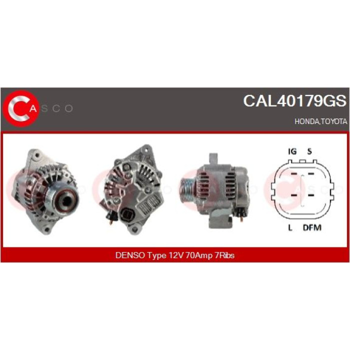 CASCO Generator CAL40179GS CASCO Generator CAL40179GS