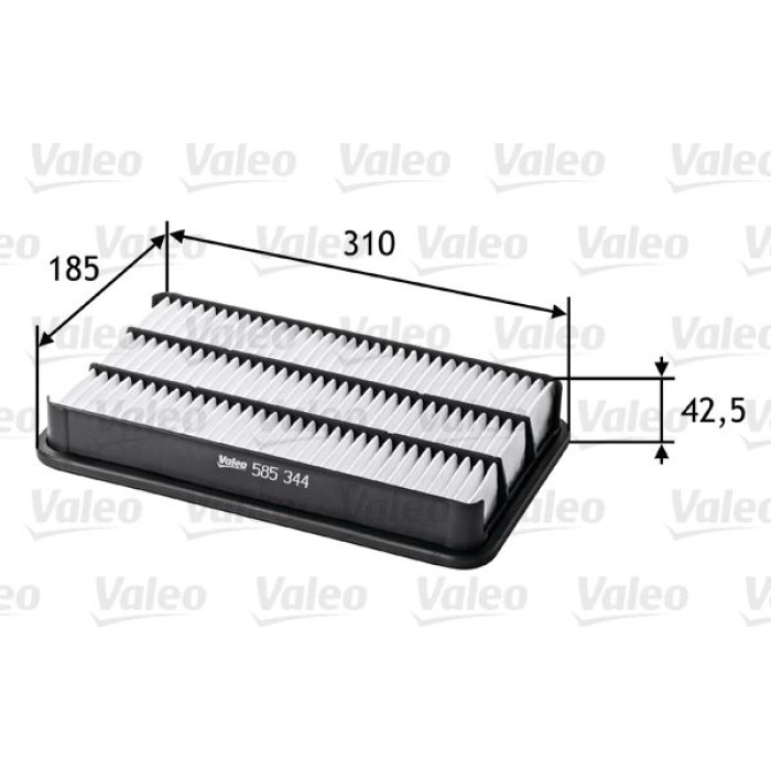 Valeo Luftfilter 585344 Valeo Luftfilter 585344