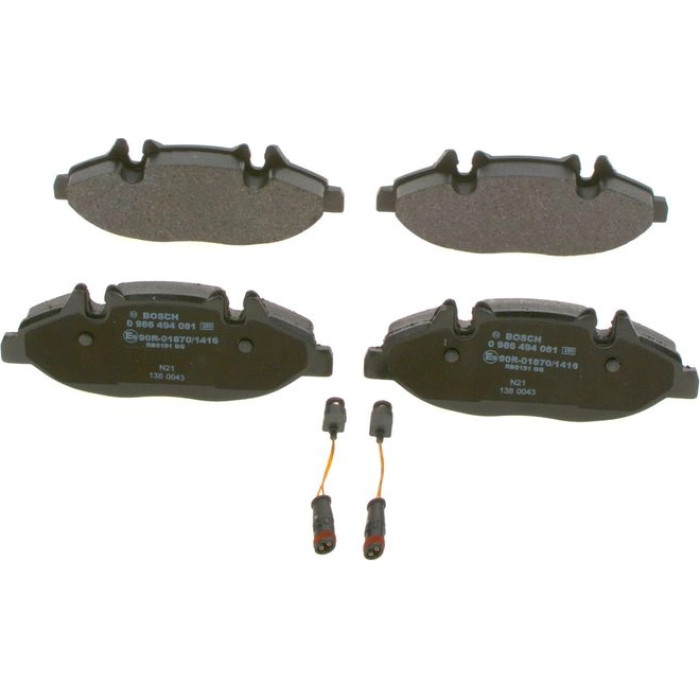 Bosch Bremsbelagsatz 0 986 494 081 Bosch Bremsbelagsatz 0 986 494 081