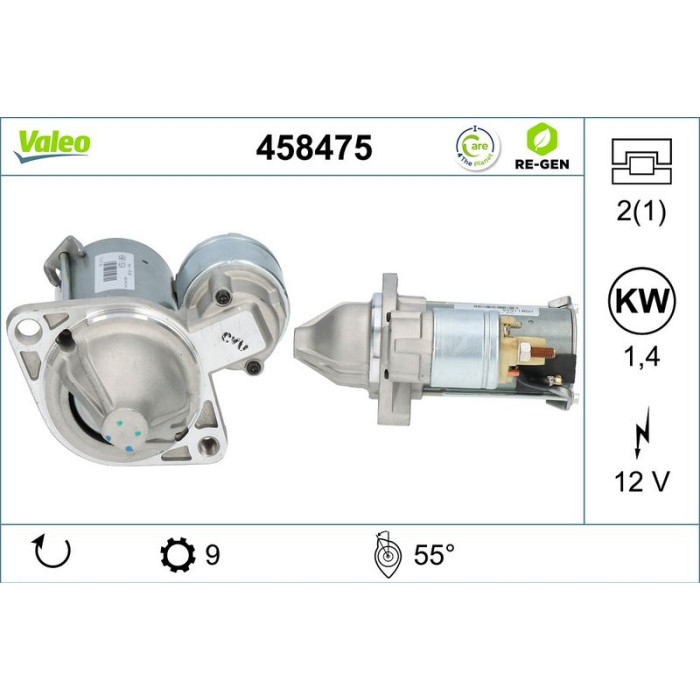 Valeo Anlasser 458475 Valeo Anlasser 458475