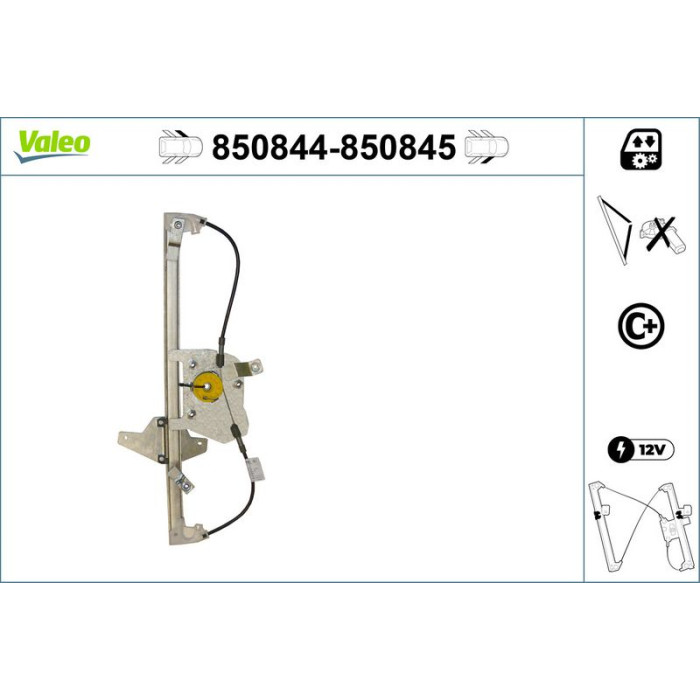 Valeo Fensterheber 850845 Valeo Fensterheber 850845
