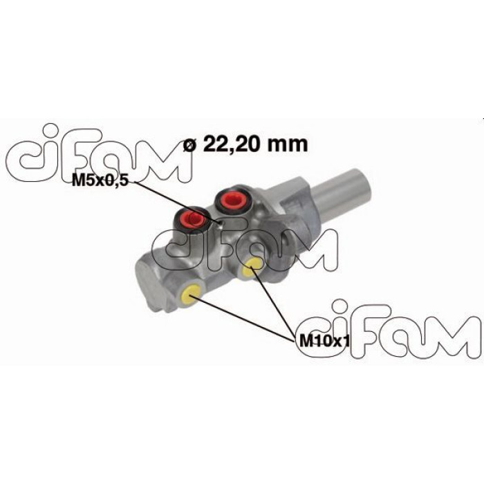CIFAM Hauptbremszylinder 202-684