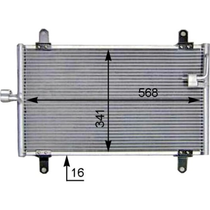 MAHLE Kondensator, Klimaanlage AC 514 000S MAHLE Kondensator, Klimaanlage AC 514 000S