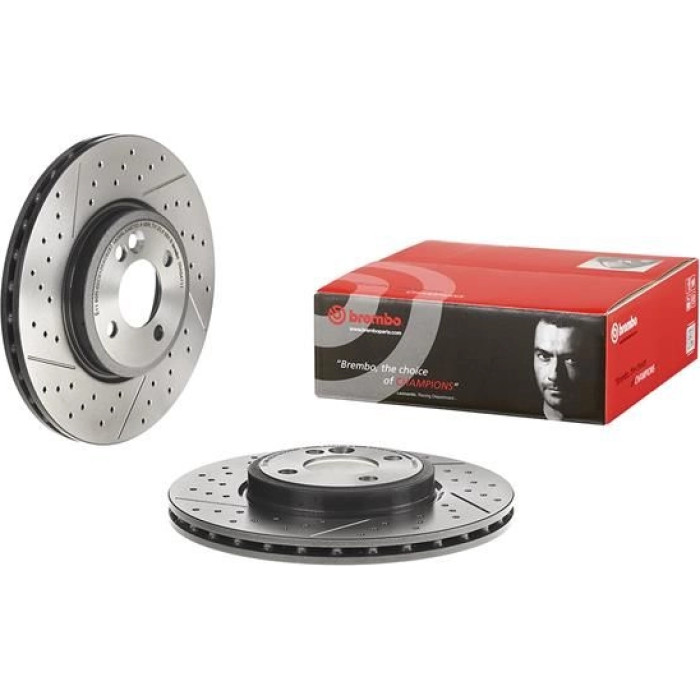 Brembo Bremsscheibe Vorderachse 09.A047.11