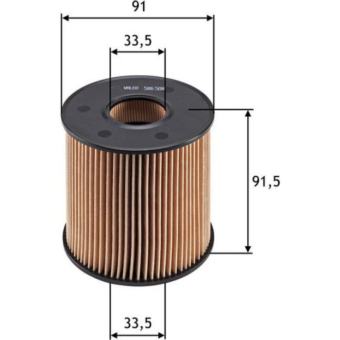 Valeo Ölfilter 586508 Valeo Ölfilter 586508
