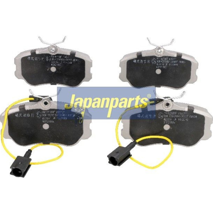 Japanparts Bremsbeläge PA-0218AF Japanparts Bremsbeläge PA-0218AF